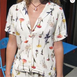 NWT Lisa Says Gah Andie Set in Wildflower Ivory